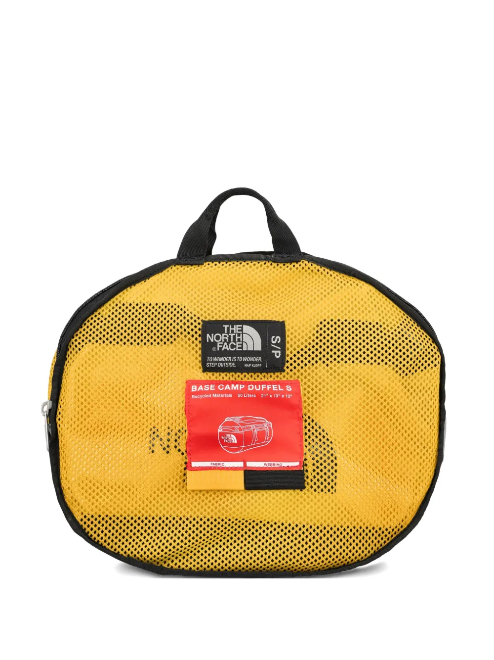 

Рюкзак Base Camp с принтом логотипа The North Face, желтый