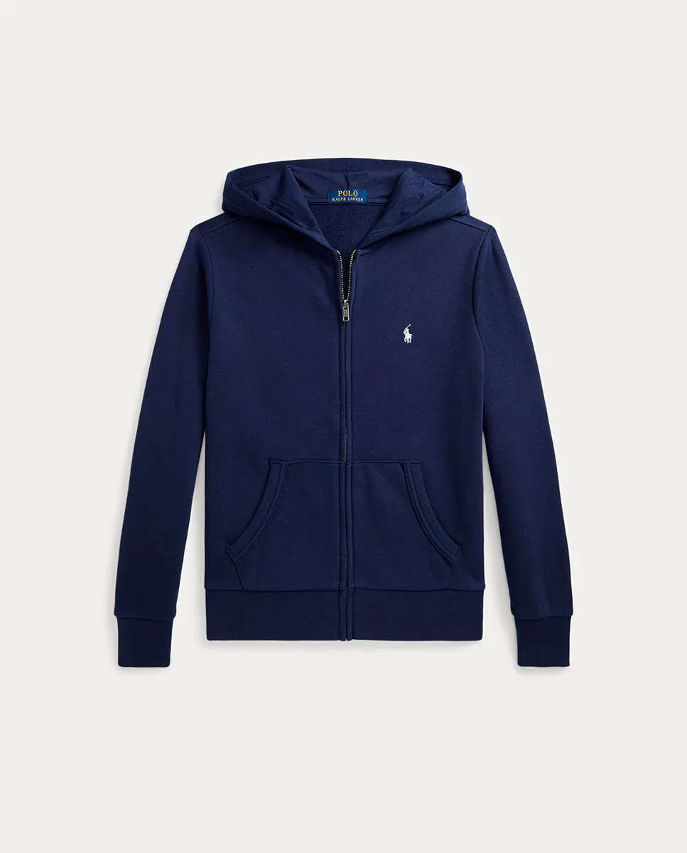 

Толстовка унисекс с вышитой лошадкой Polo Ralph Lauren, тёмно-синий