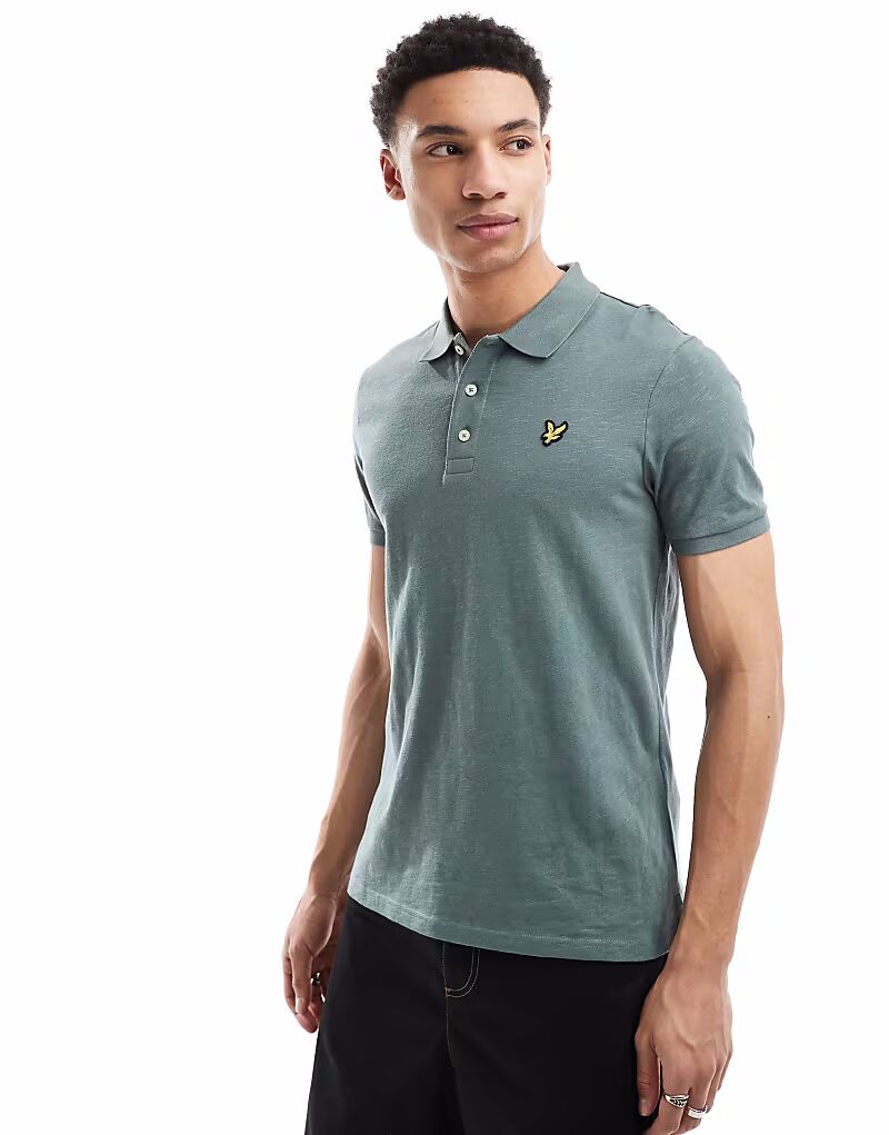 

Рубашка-поло Lyle & Scott Ss, блузка-поло цвета x583, зелёный, меркуриальный