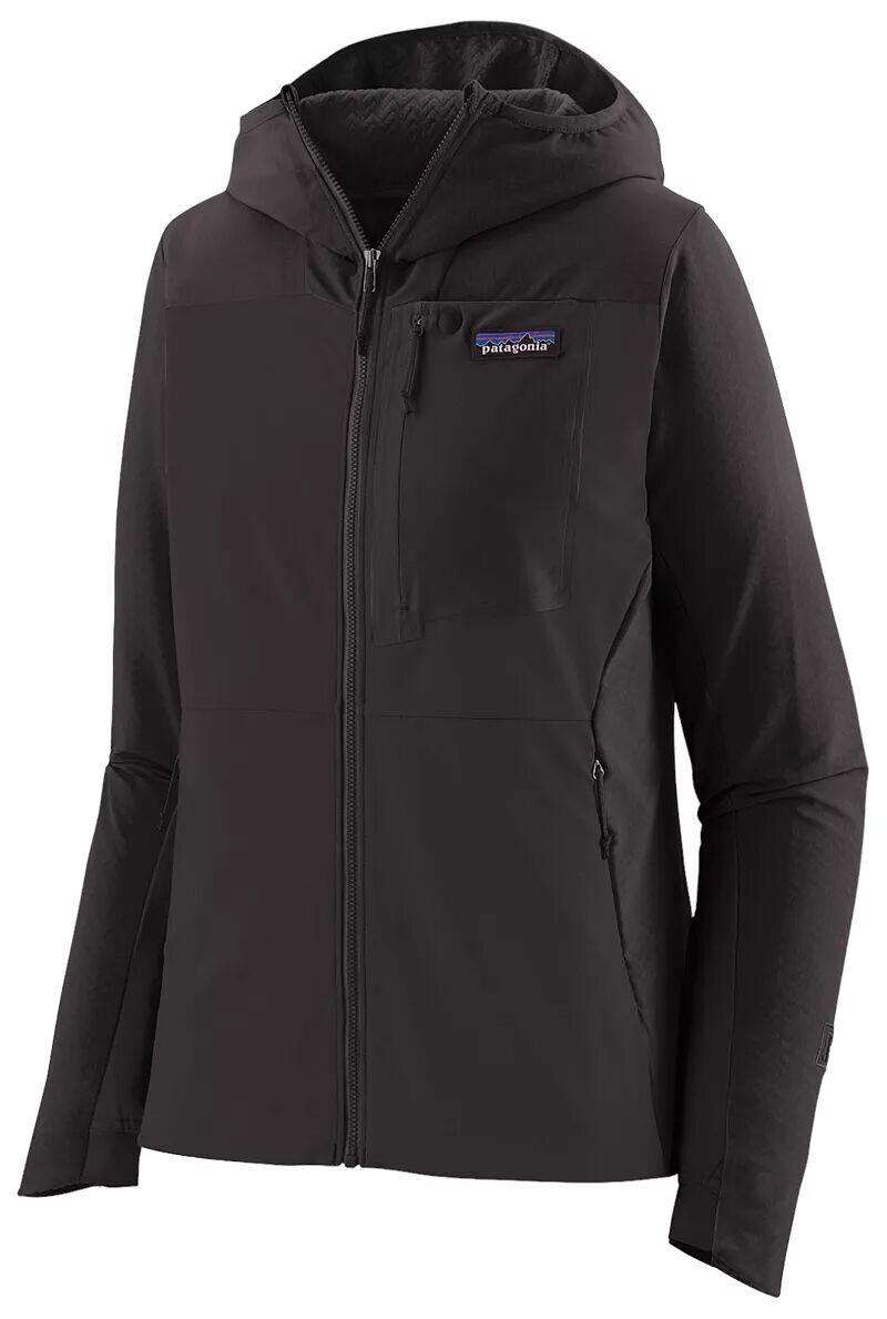 

Женская толстовка Patagonia R1 CrossStrata, черный