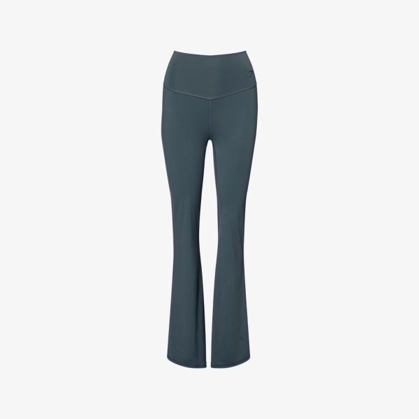 

Леггинсы для йоги Gymshark Elevate flared 2.0, сине-зеленый