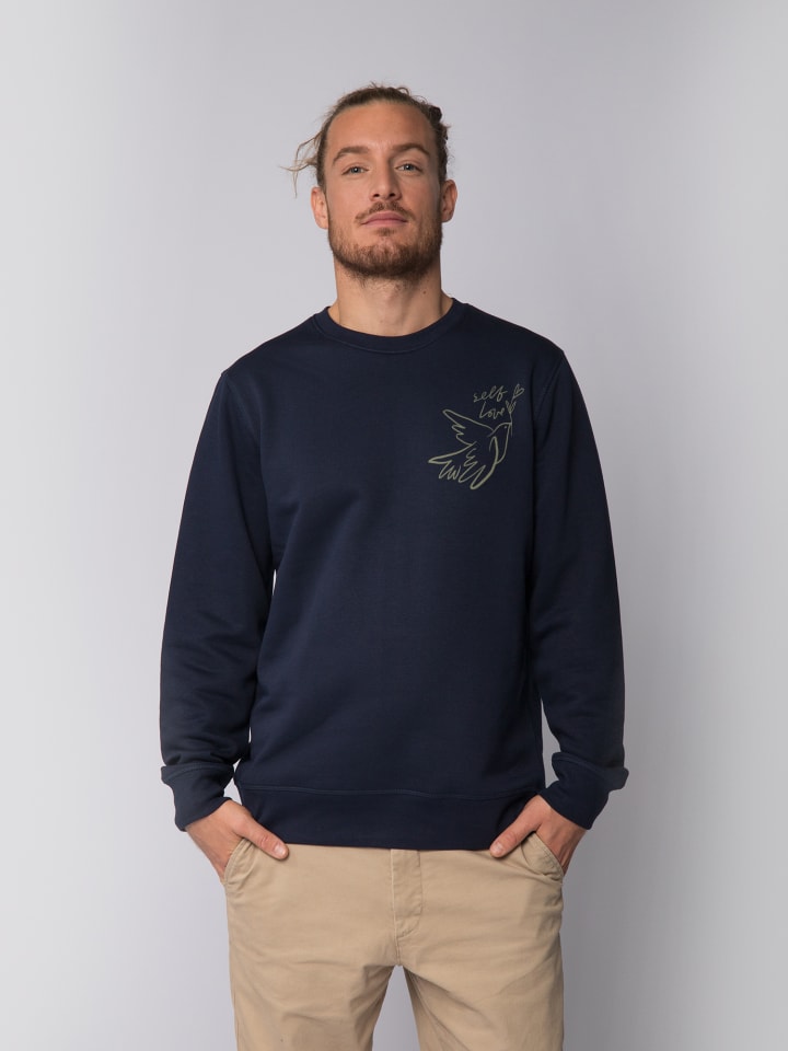 

Толстовка wat Apparel Sweatshirt Self love, темно-синий