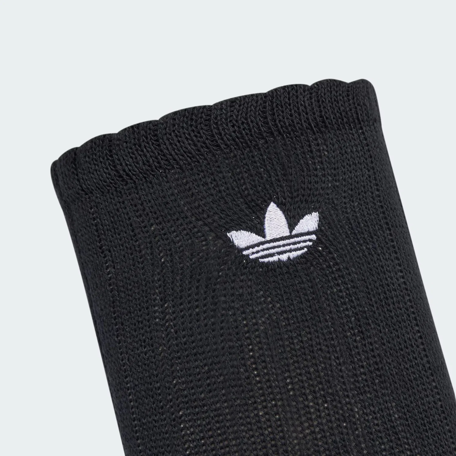 Высокие носки Adidas Originals до колена, черные — фото 4
