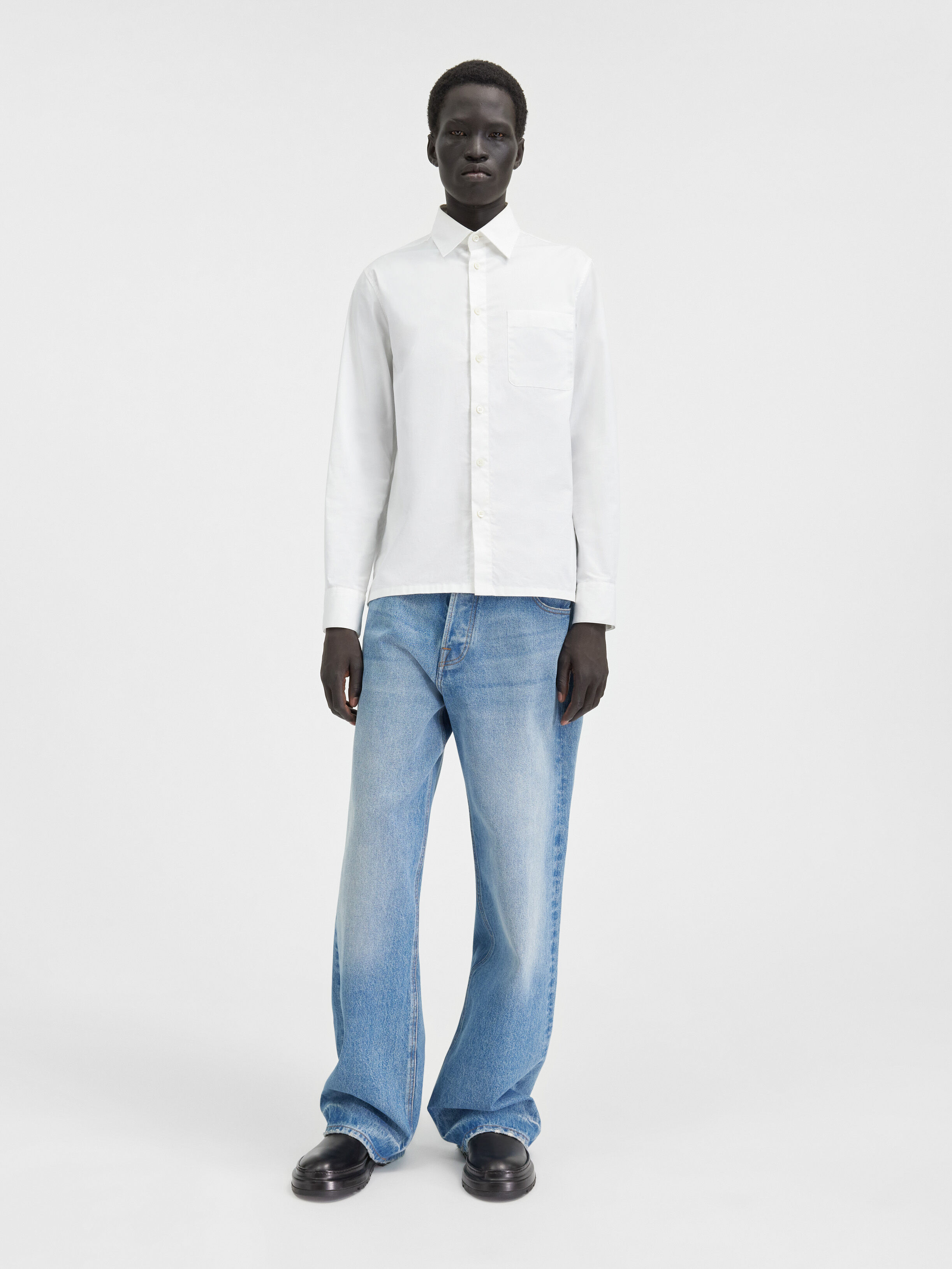 

Рубашка костюма JACQUEMUS The suit shirt, белый