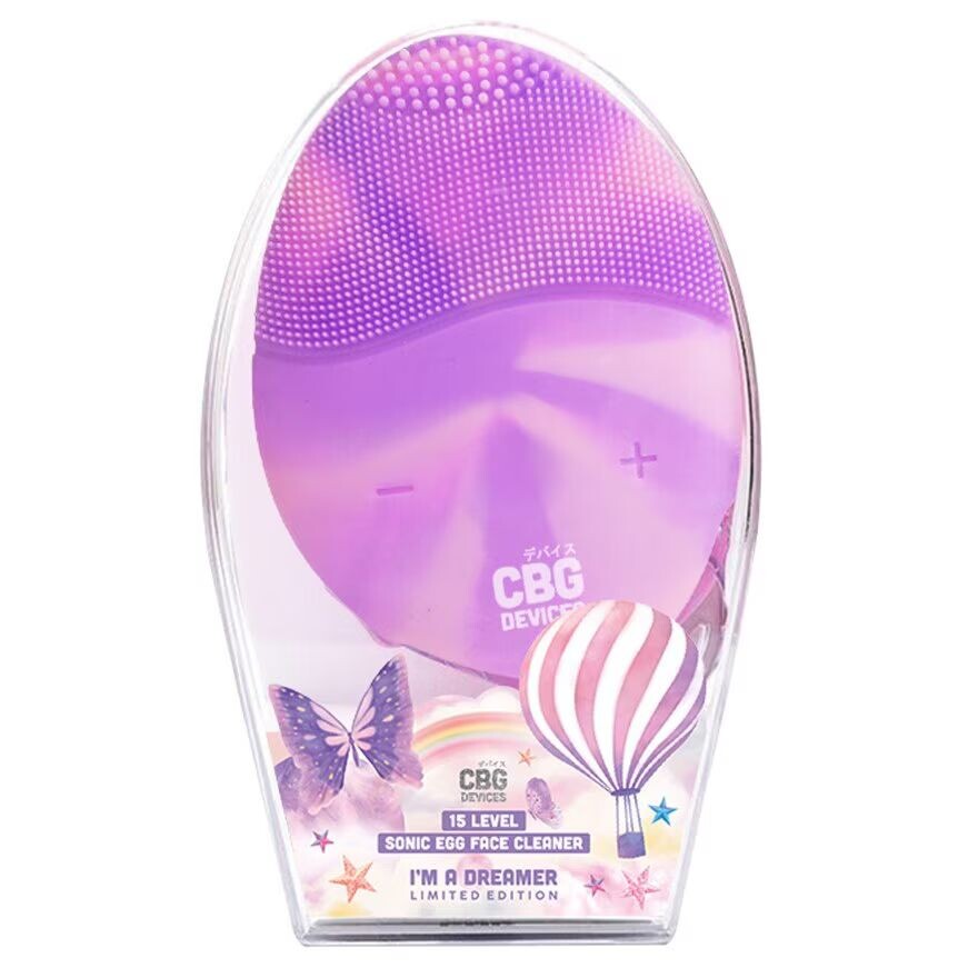 

CBG Devices Chubugah 15 Levels Sonic Egg Очиститель лица Dreamer Collection Фиолетовый 1 шт, Purple