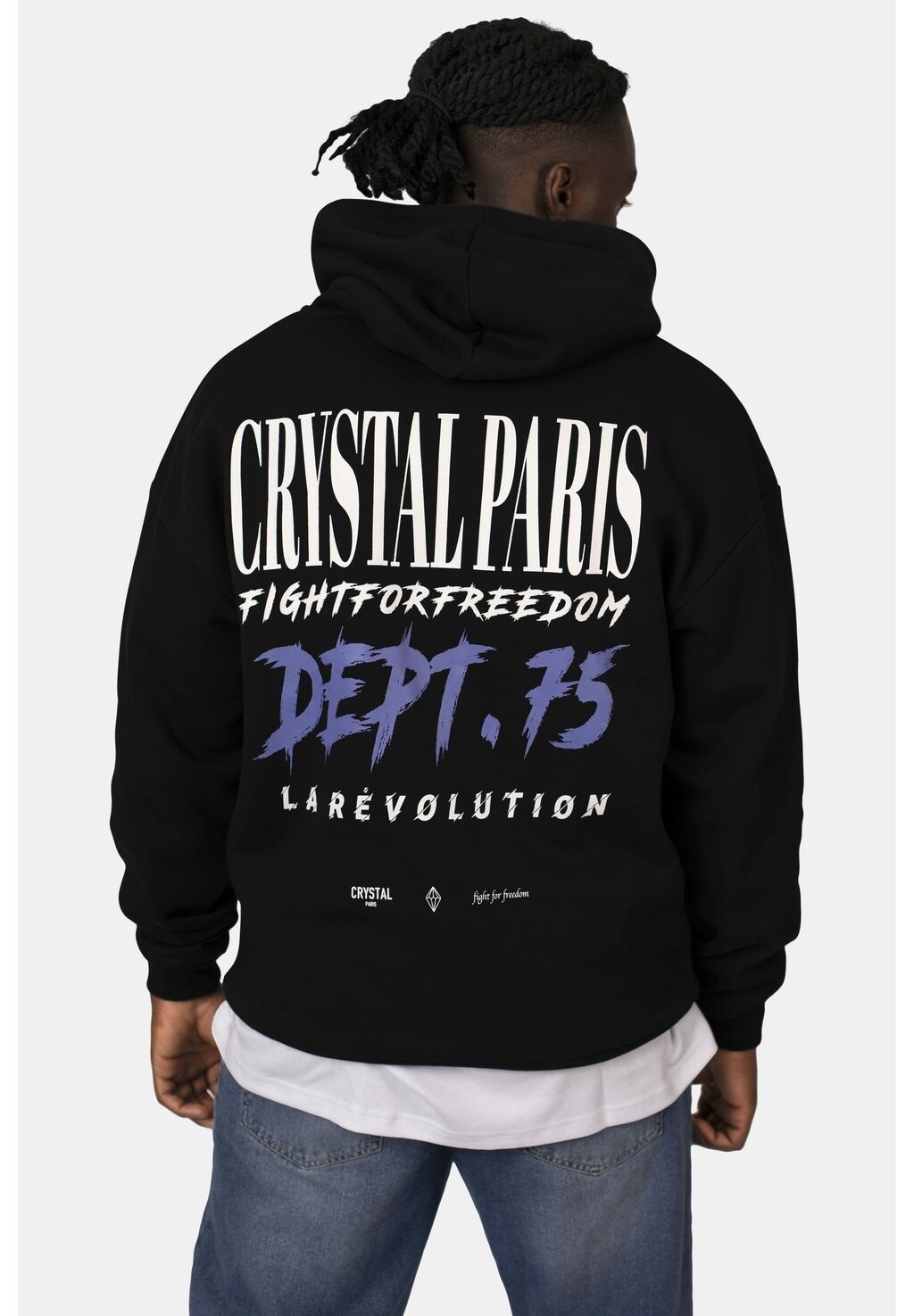 

Толстовка CRYSTAL PARIS, черный
