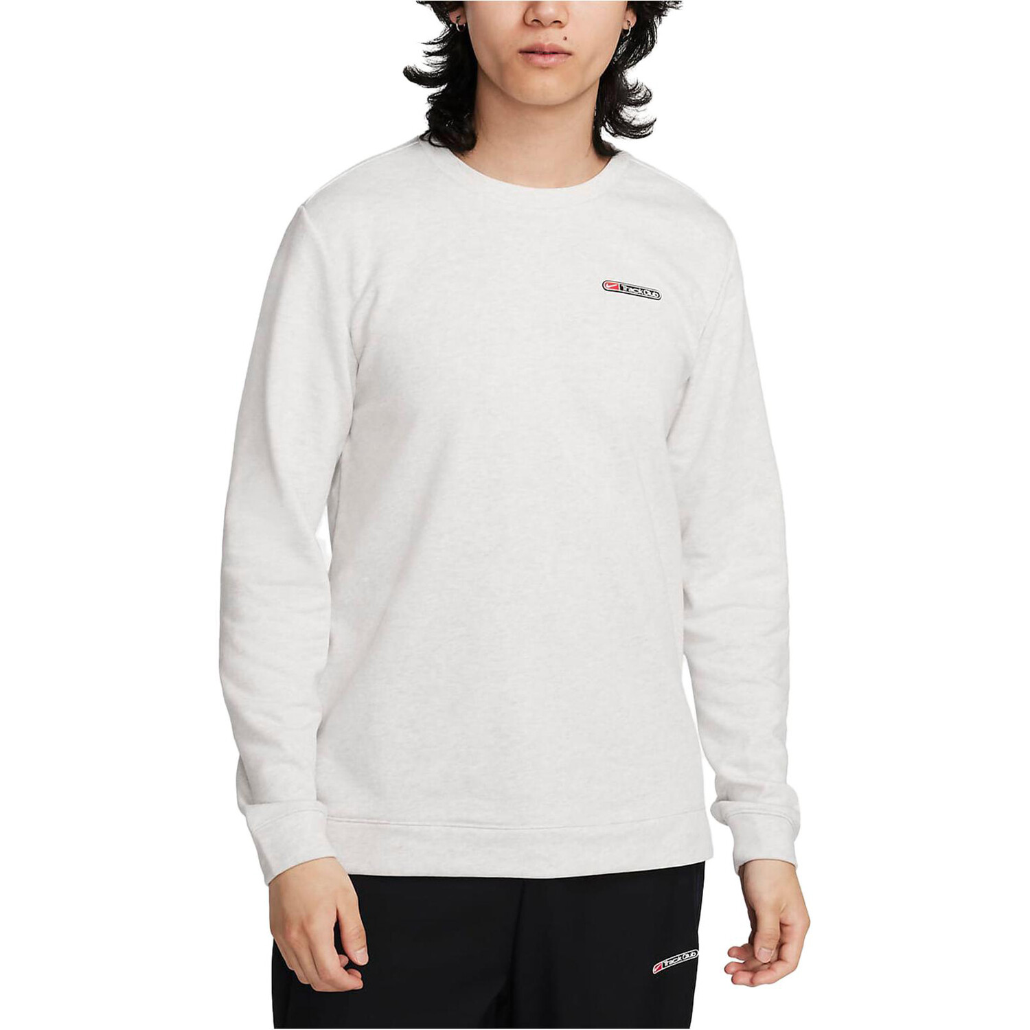 Толстовка Dri-Fit мужская серая Nike, серый — фото 4