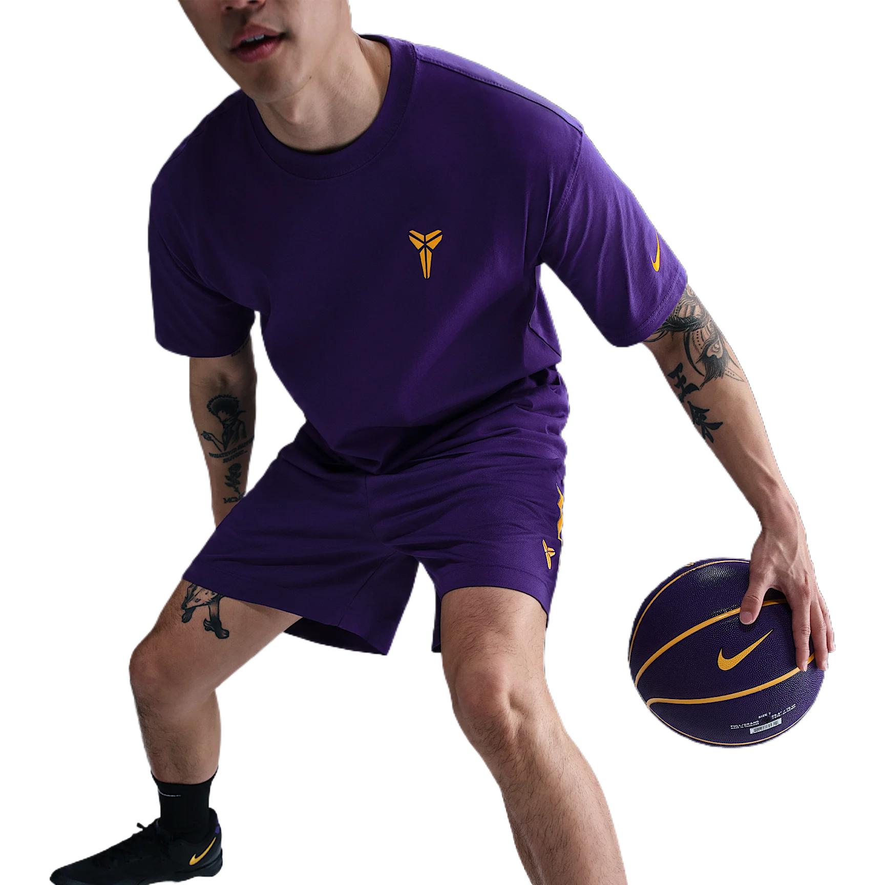 Nike Шорты баскетбольные мужские Palace Purple — фото 4
