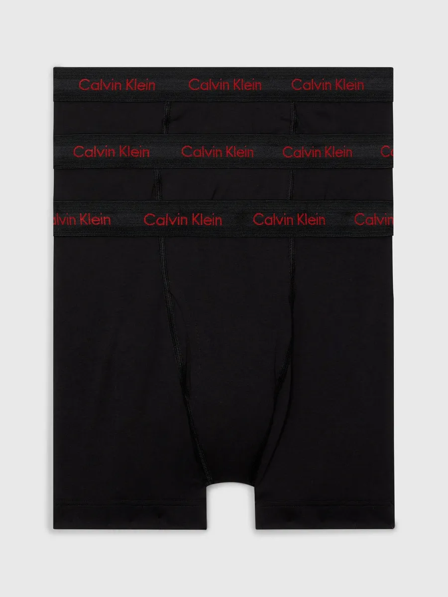 

Calvin Klein Underwear Boxer "BOXER BRIEF 3PK" (упаковка, 3 шт., 3 шт.), с практичным доступом, черный
