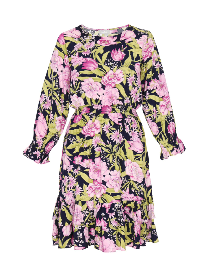 

Платье до колена Usha, цвет navy multicolor