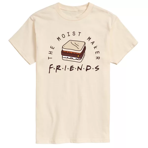 

Футболка с принтом ко Дню благодарения от Men's Friends Licensed Character, бежевый