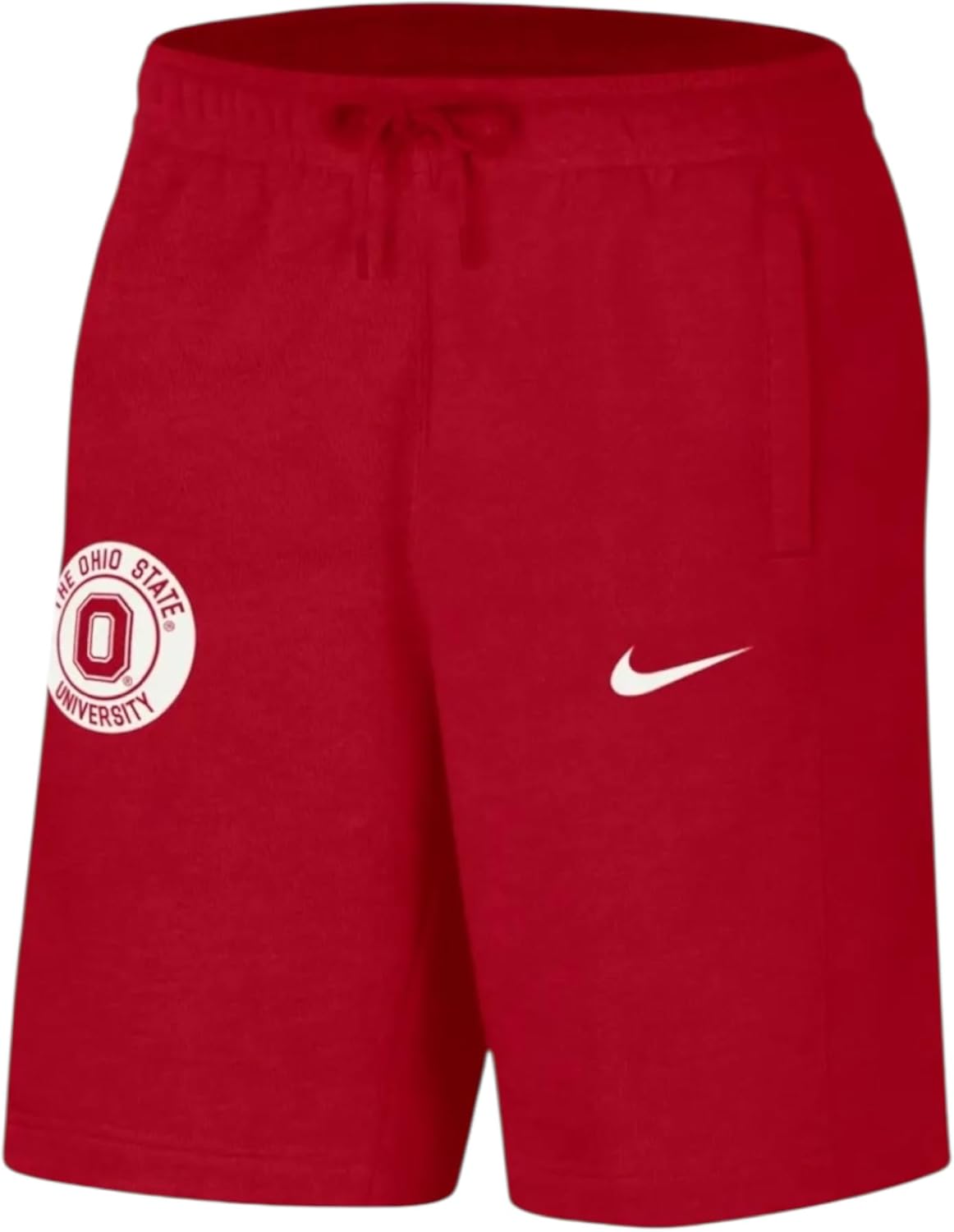 Флисовые шорты Nike Ohio State Campus Sesame, University Red/Summit White