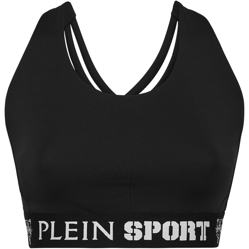 

Бюстгальтер спортивный бюстгальтер Plein Sport, черный