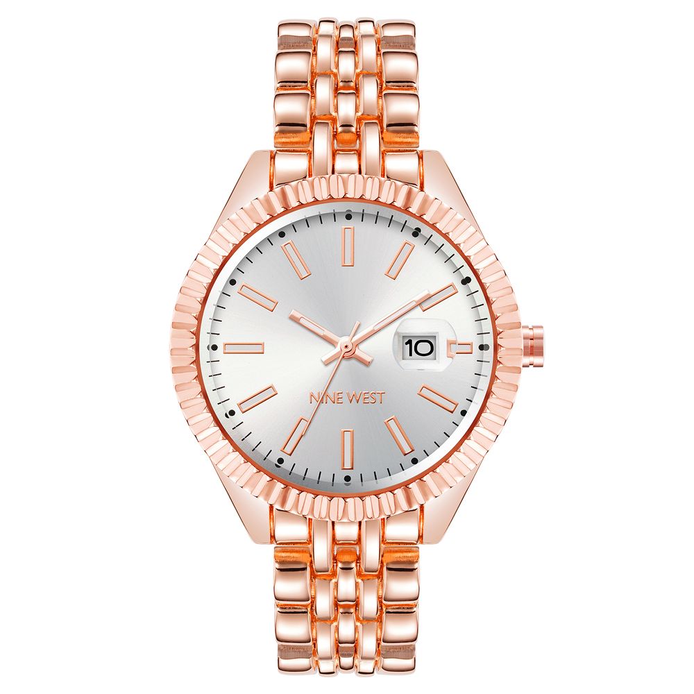 

Женские часы из розового золота Nine West