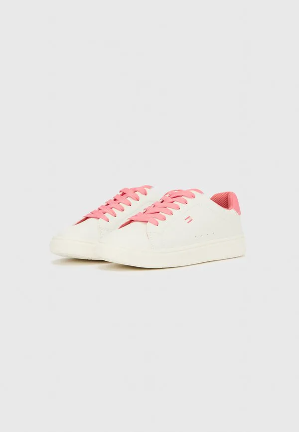 Кроссовки унисекс cooper Tommy Hilfiger, White/Fuchsia — фото 2