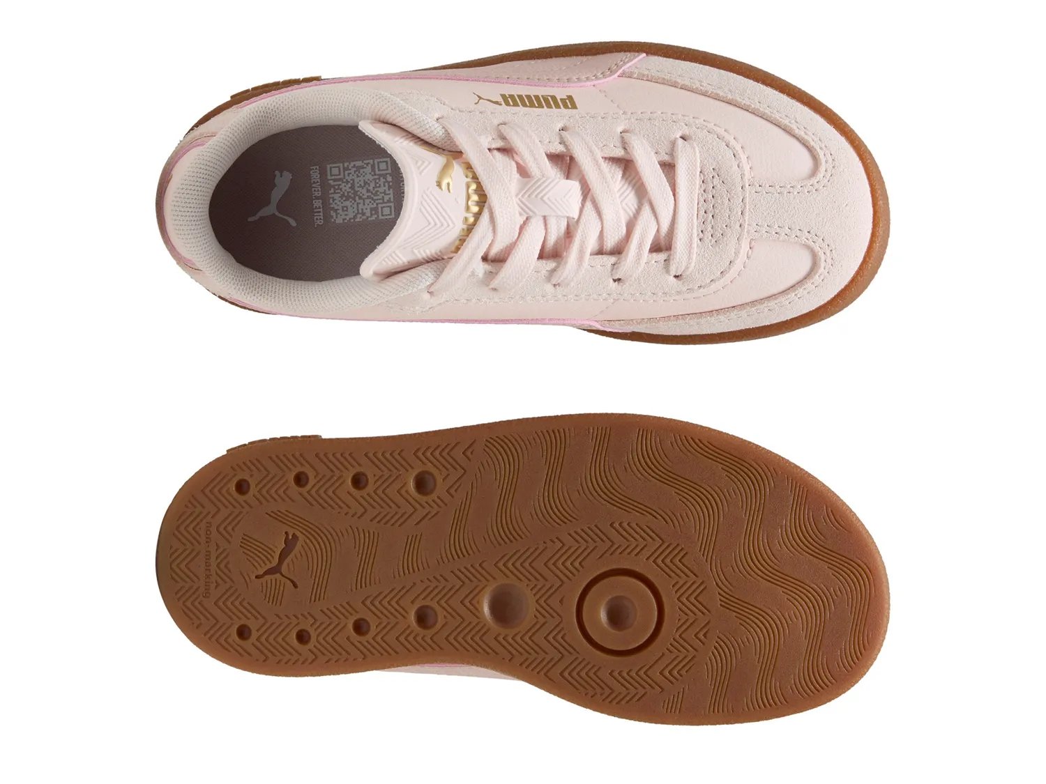 Кроссовки Puma Club II Era Sneaker - Kids', светло-розовый — фото 3