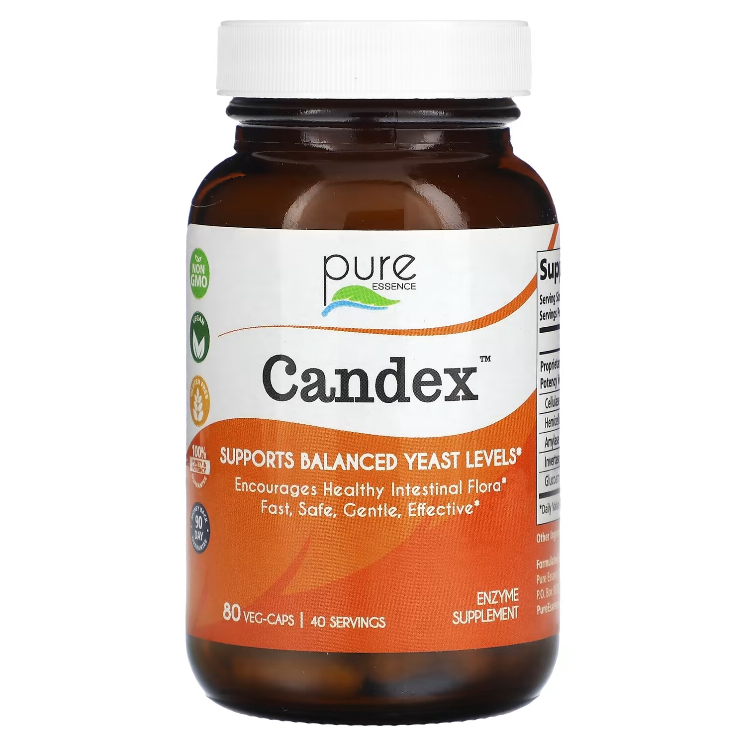 

L-карнитин тартрат Pure Essence Candex, 80 капсул