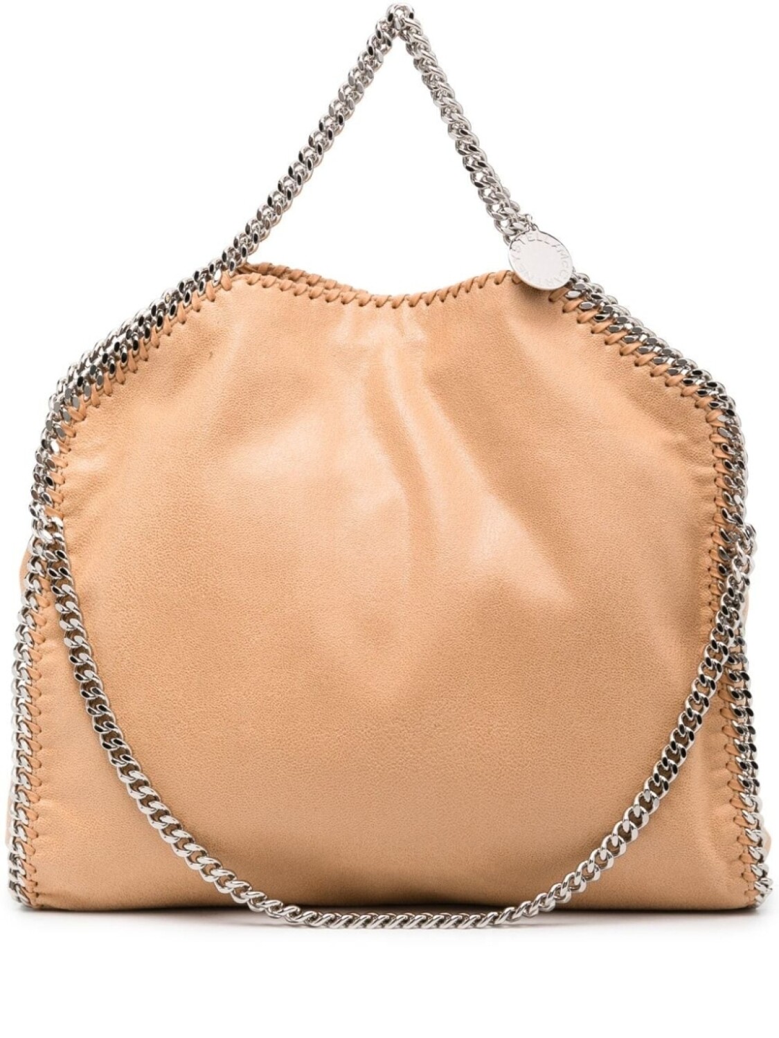 

Stella McCartney сумка-тоут Falabella с откидным клапаном, коричневый