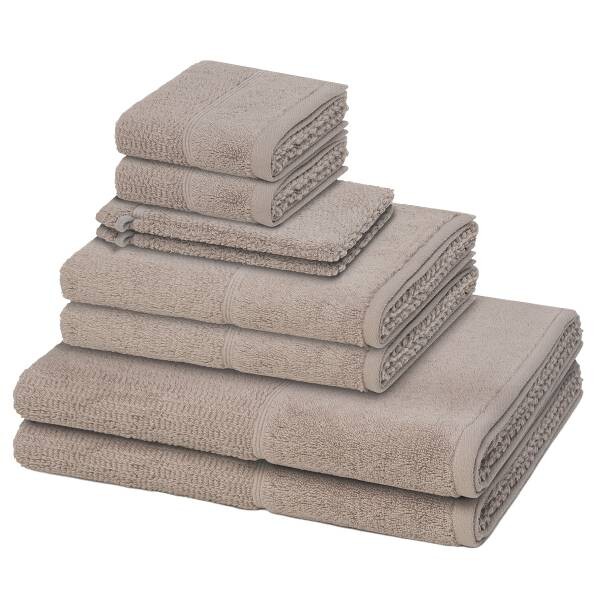 

Pearl Набор полотенец Möve (8 шт), 50x1x100 см цвет cashmere