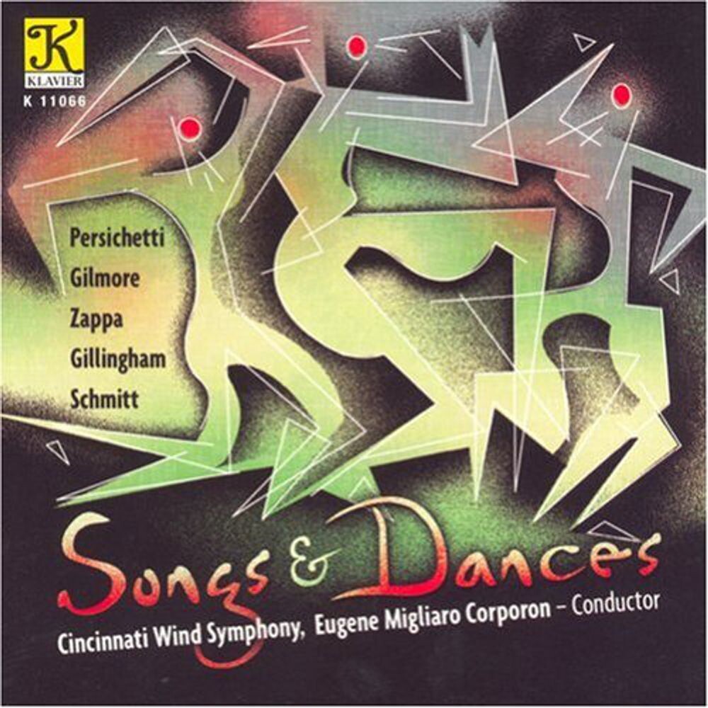 

Диск CD Songs & Dances - Cincinnati Wind Symphony