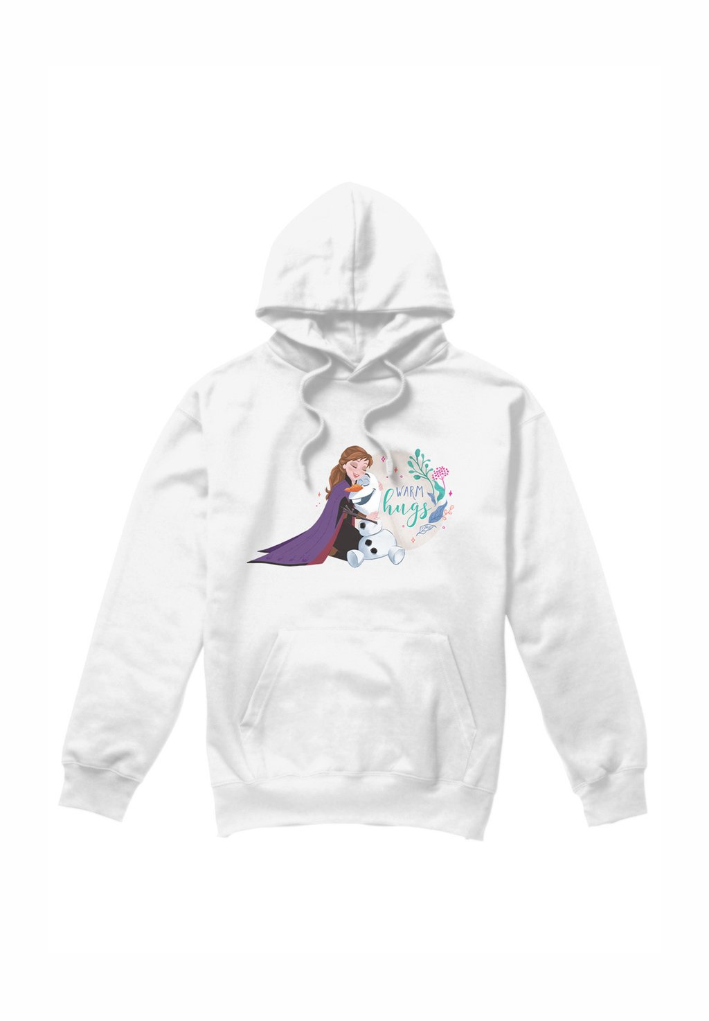 

Толстовка FROZEN ANNA AND OLAF LIKE WARM HUGS Disney, белый