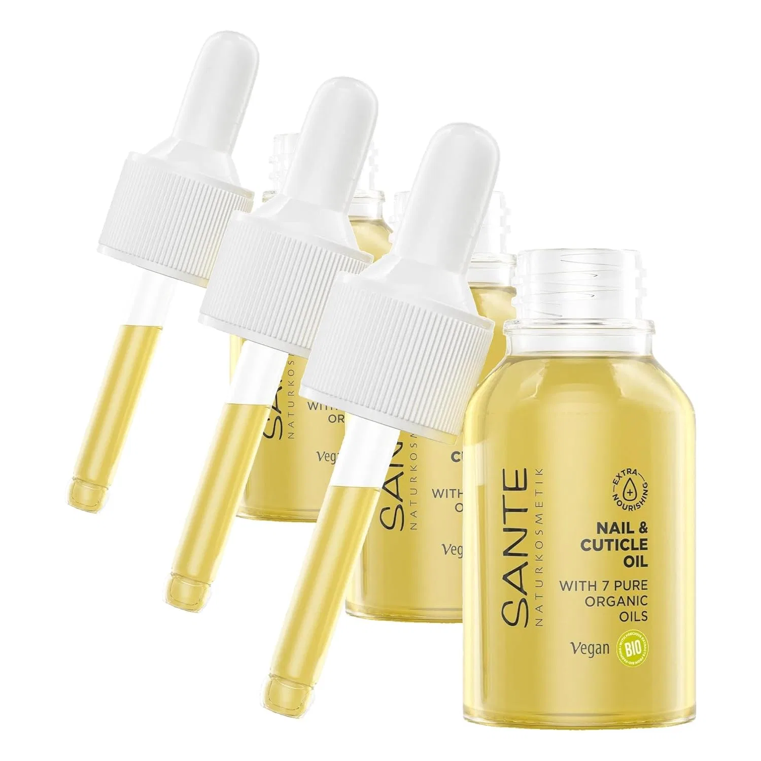 Масло для ногтей и кутикулы Sante Naturkosmetik, 15 мл (3 штуки) Sante Naturkosmetik