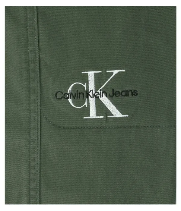Спортивные штаны regular fit Calvin Klein Jeans, оливково-зеленый — фото 3