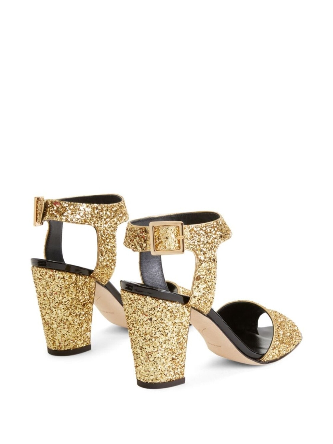 Giuseppe Zanotti босоножки Emmanuelle 80, золотистый — фото 3