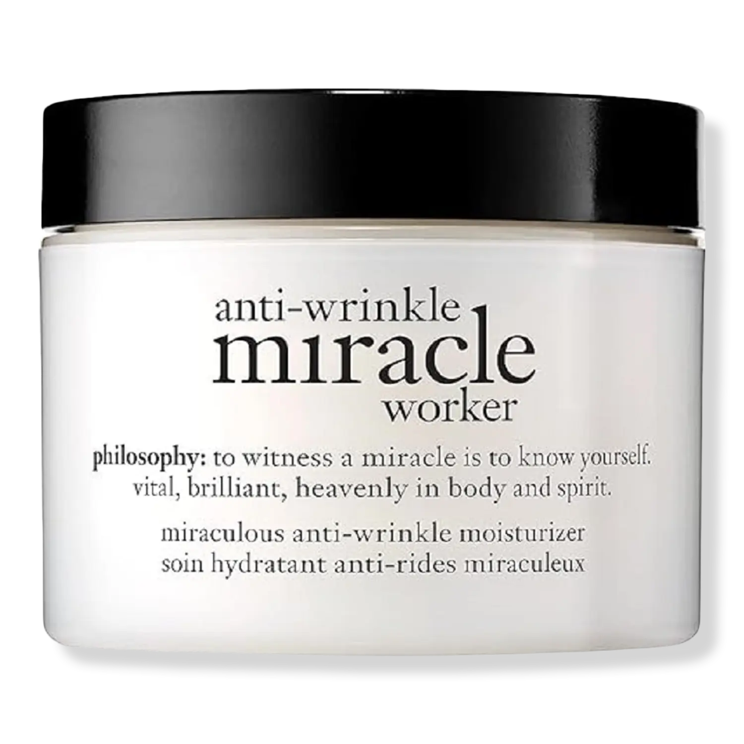 

Увлажняющий крем против морщин Anti-Wrinkle Miracle Worker+ для коррекции контуров лица Philosophy, 2.0 oz