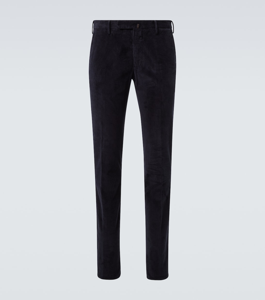 

Хлопковые вельветовые чиносы Slowear, Blu Scuro