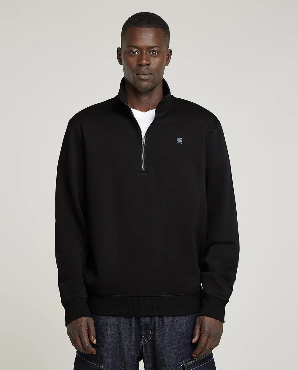 

Мужская толстовка Premium Core с полумолнией G-Star Raw, черный