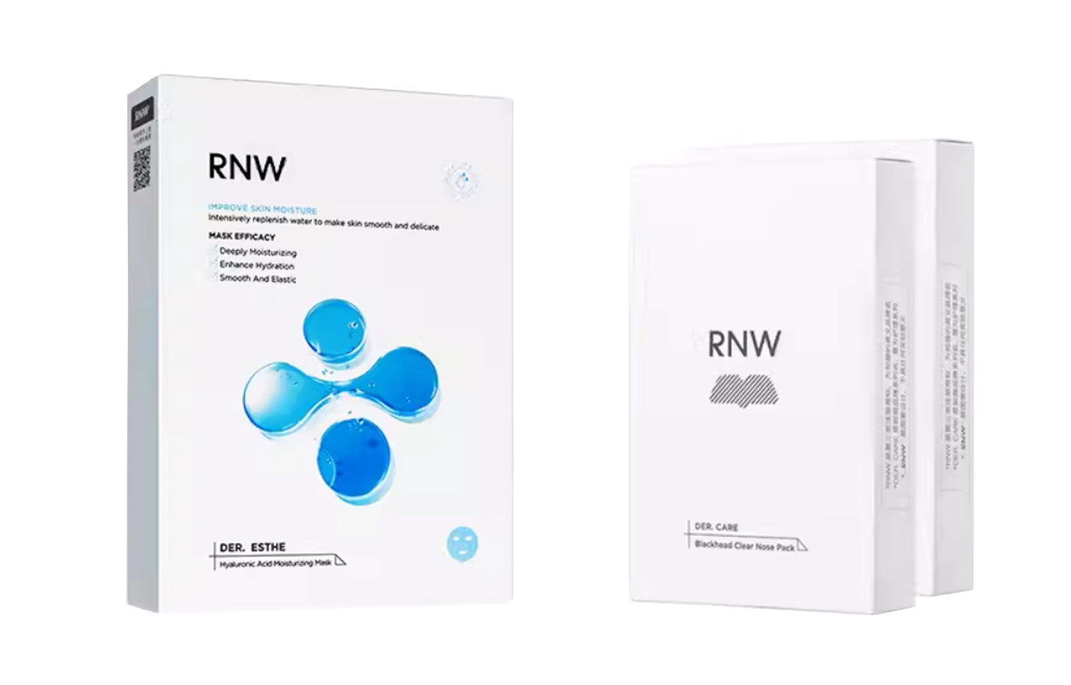 

Увлажняющая маска для лица носовой пластырь наборы для ухода за кожей увлажняющий 10 шт+3 коробки RNW