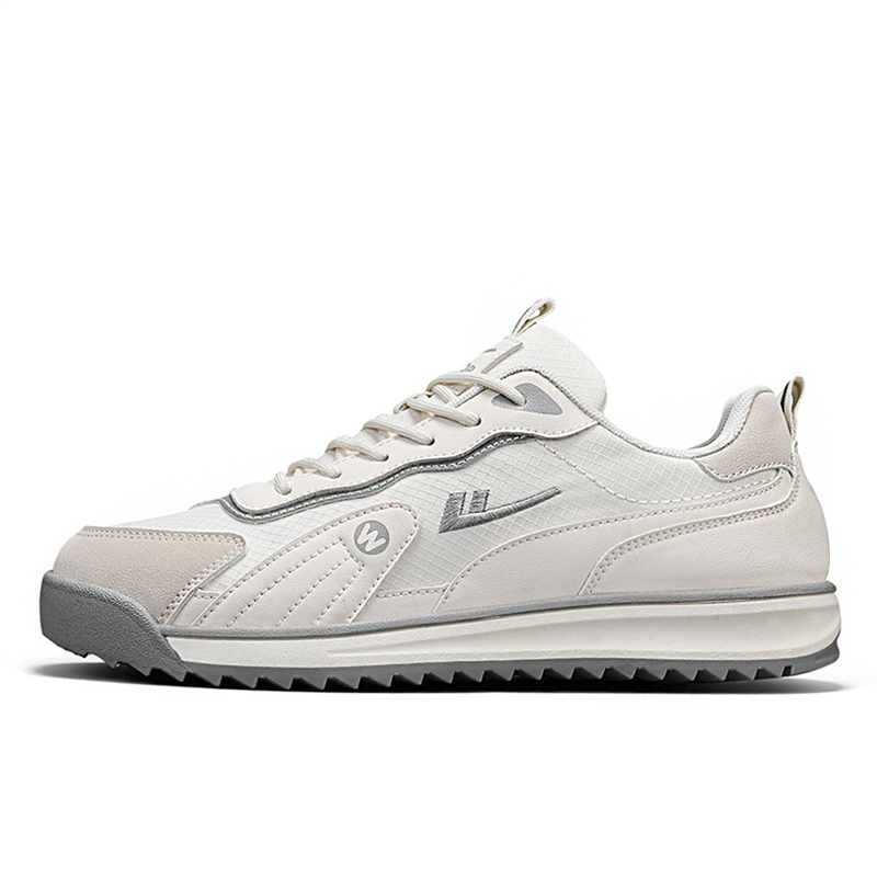 

Кроссовки Durable Breathable Lightweight Low-Top Casual Shoes Men's Beige Gray WARRIOR, Beige Gray