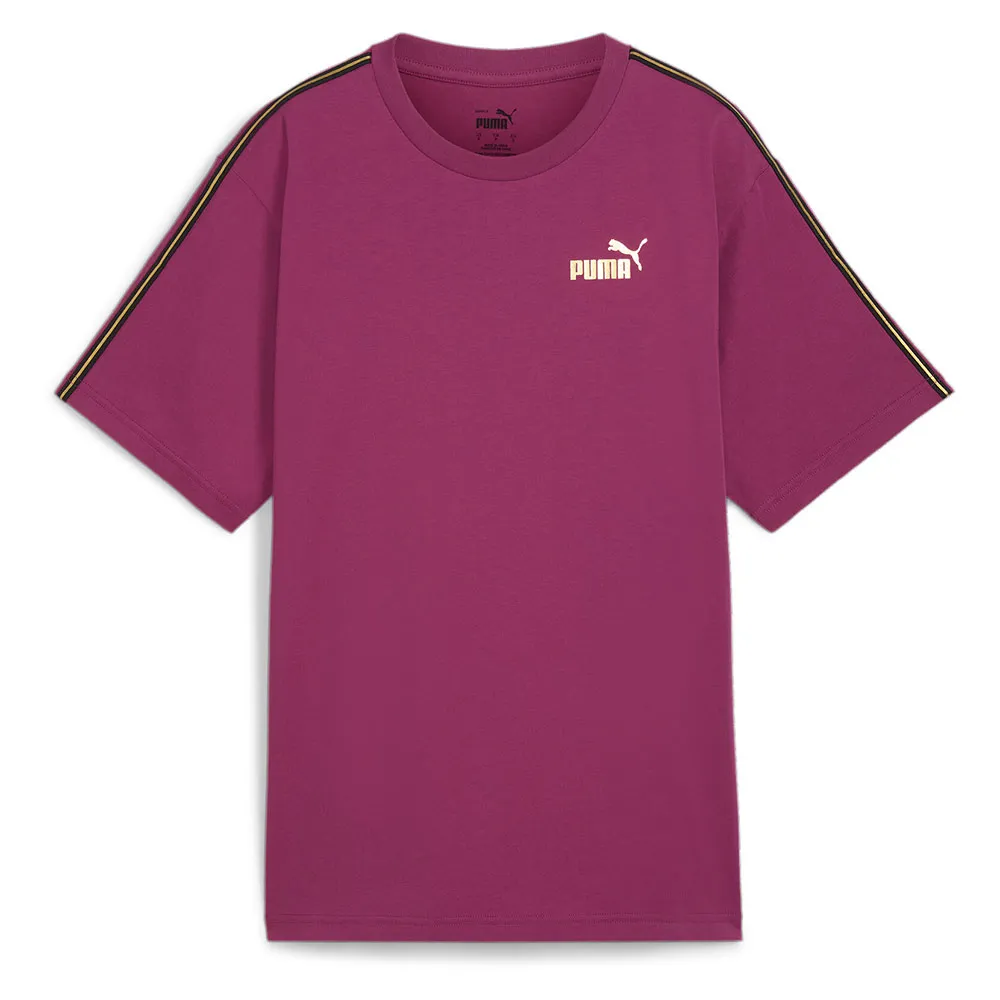 

Футболка Puma Ess Tape Minimal Gold, фиолетовый