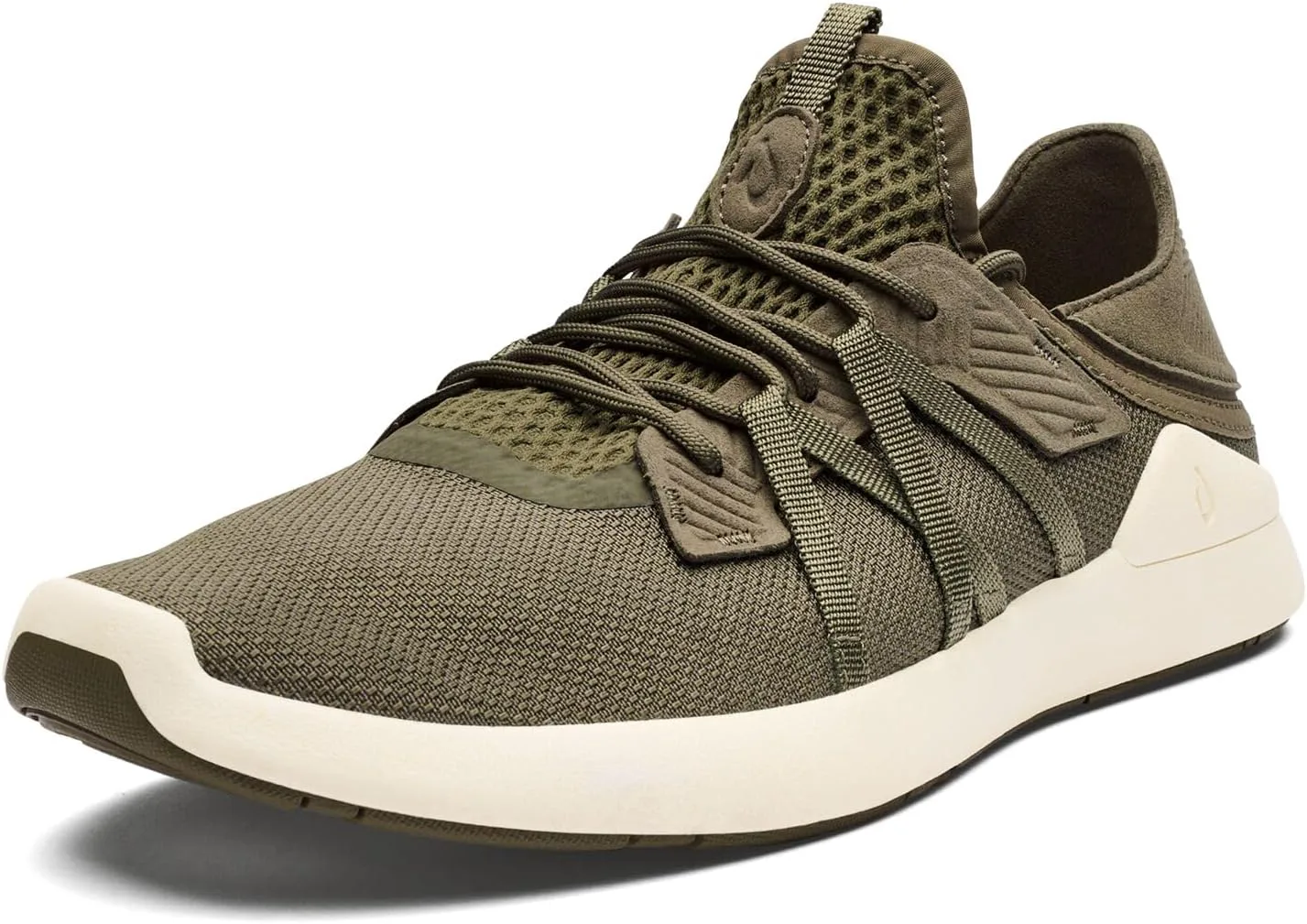 

Мужские кроссовки OLUKAI Holo для отдыха и спорта, легкая и дышащая сетчатая обувь с прерывистой пяткой, комфорт и поддержка на целый день, от белого