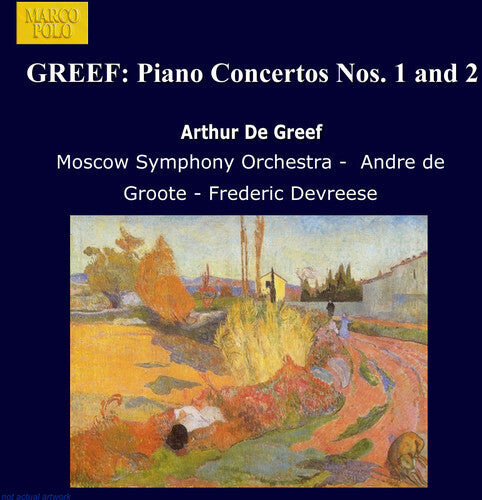 

CD диск De Greef / Groote / Devreese / Moscow Sym Orch: Con Pno 1/2