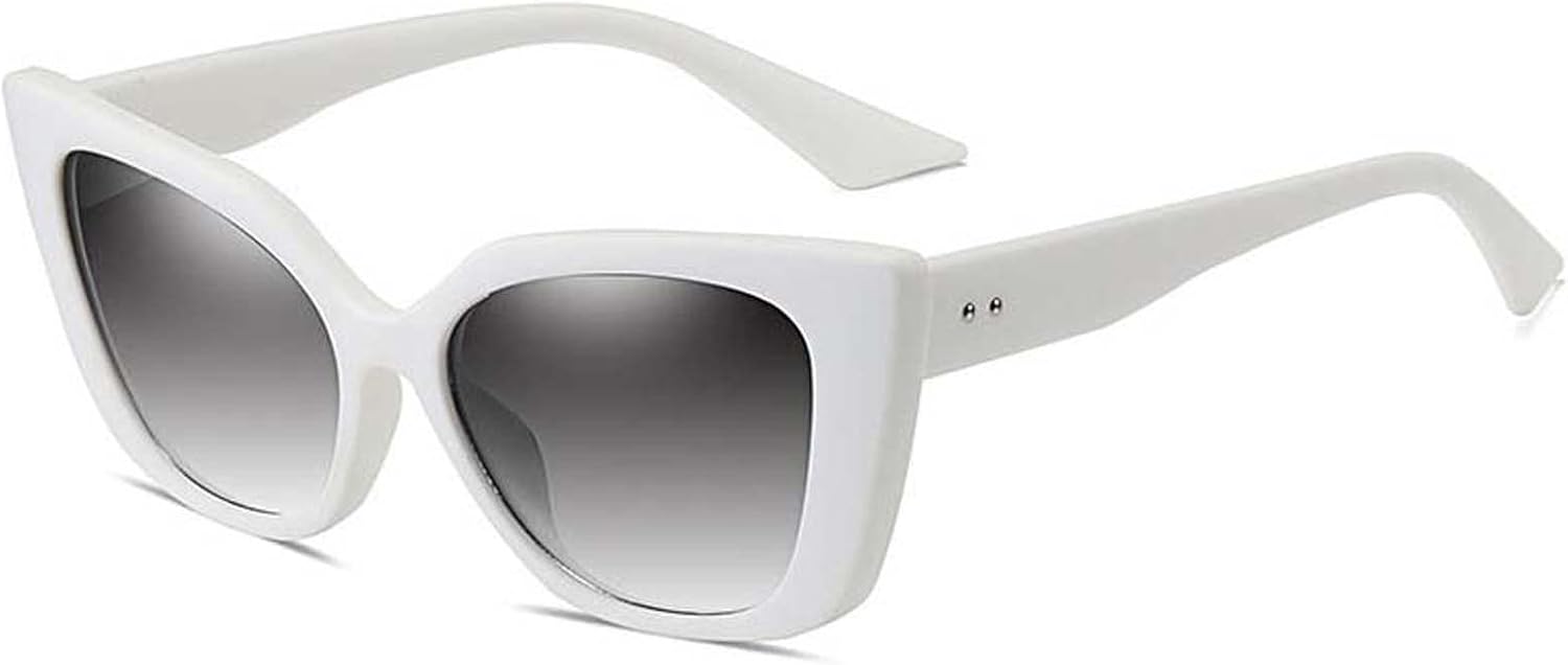 

Солнцезащитные очки «Квадратный кошачий глаз» 2026 года для мужчин и женщин, солнцезащитные очки для активного отдыха и визуального уменьшения фигуры (Цвет: D, Размер: Средний) MTZJH, D