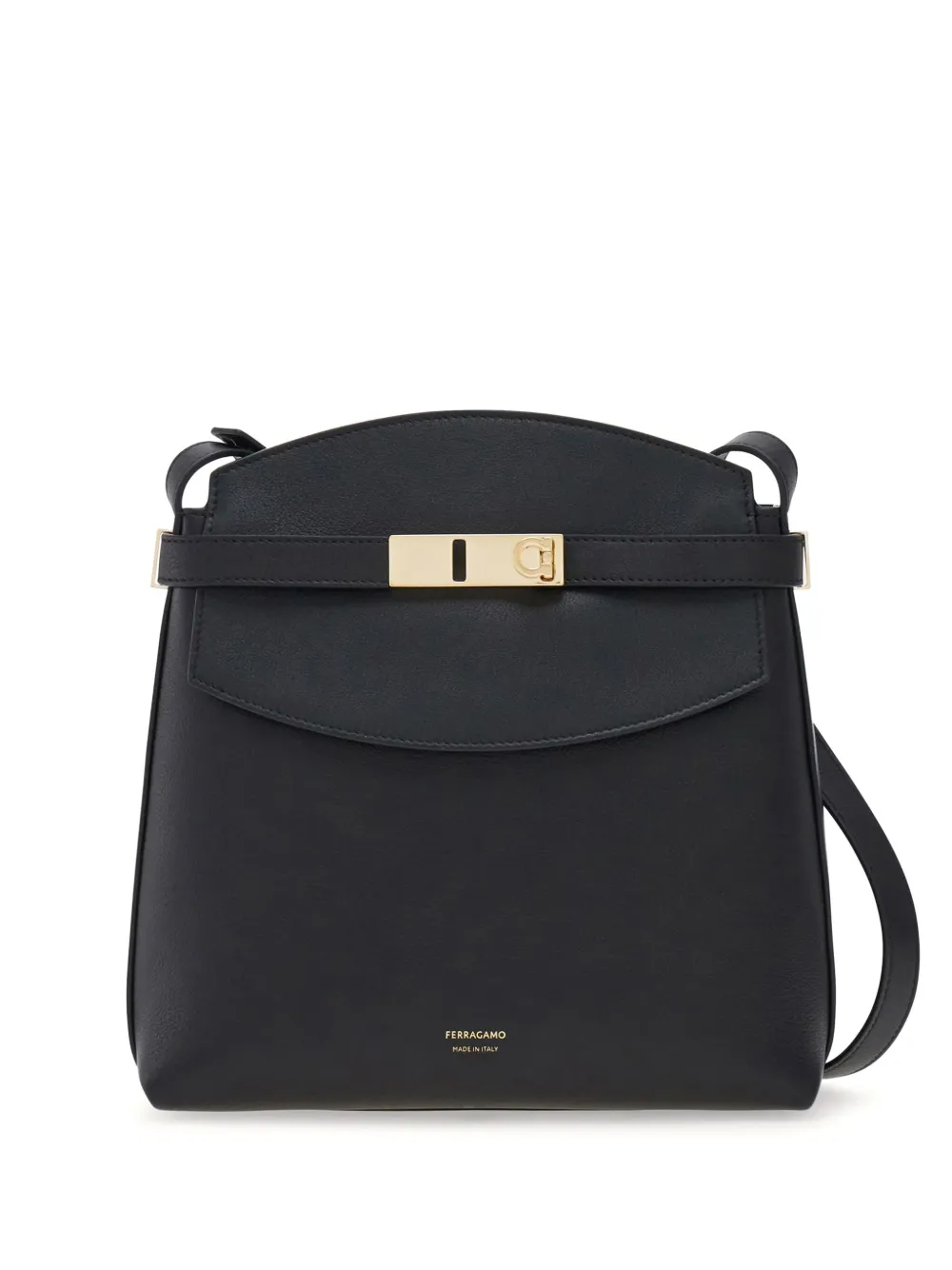 

Маленькая сумка через плечо Hug Ferragamo, черный