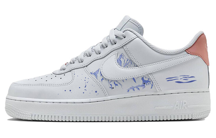 

Кроссовки Air Force 1 для скейтбординга, унисекс, низкие, розовый/белый Nike