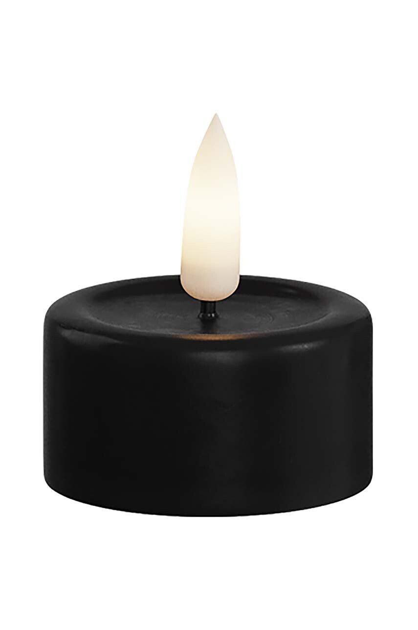 

Набор светодиодных свечей Deluxe Homeart 4,1 x 4,5 см, 2 шт, черный