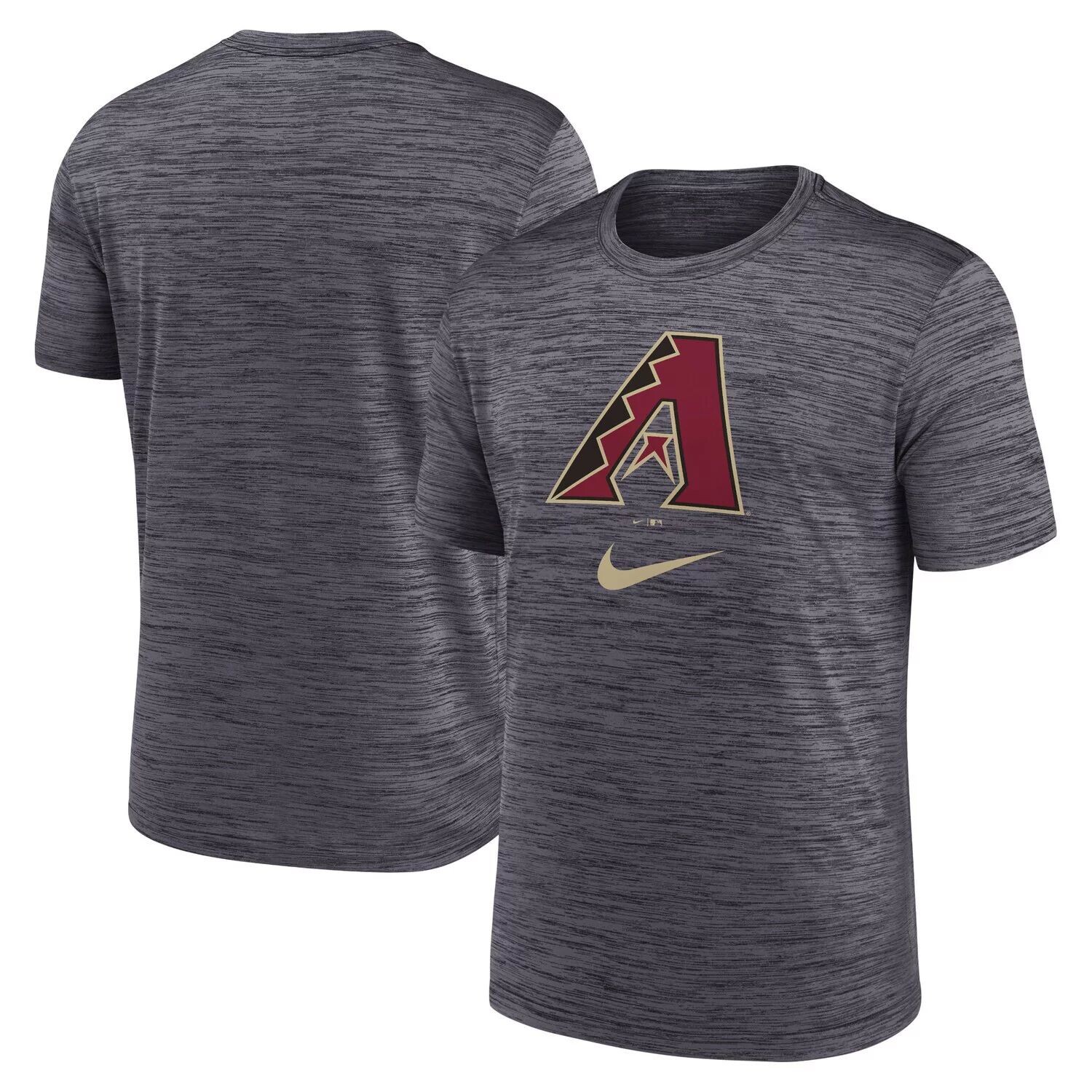 

Мужская черная футболка с логотипом Velocity Performance Arizona Diamondbacks Nike, Черный, Мужская черная футболка с логотипом Velocity Performance Arizona Diamondbacks Nike