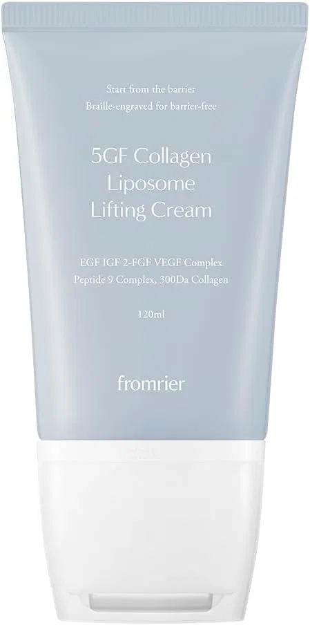 Крем для лица Fromrier — Дневной Vegan 5GF Collagen Liposome Lifting Cream, 120 мл