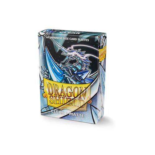 

Чехол для карточек Dragon Shield Matte Japanese Size – Clear (60 Ct. In Box)
