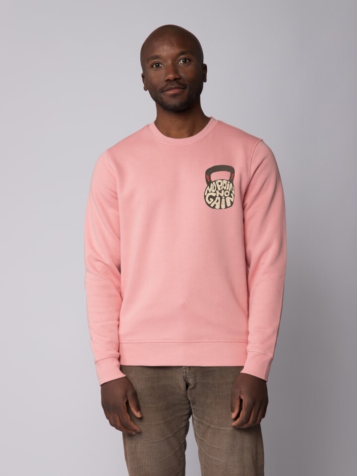 

Толстовка wat Apparel No Pain no Gain 01, цвет canyon pink