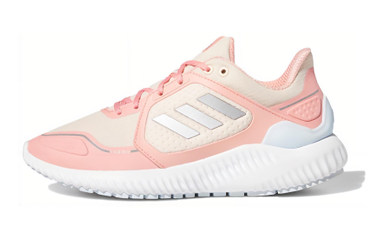

Кроссовки детские Climawarm Bounce GS Low-top розовые/белые/серебристые Adidas