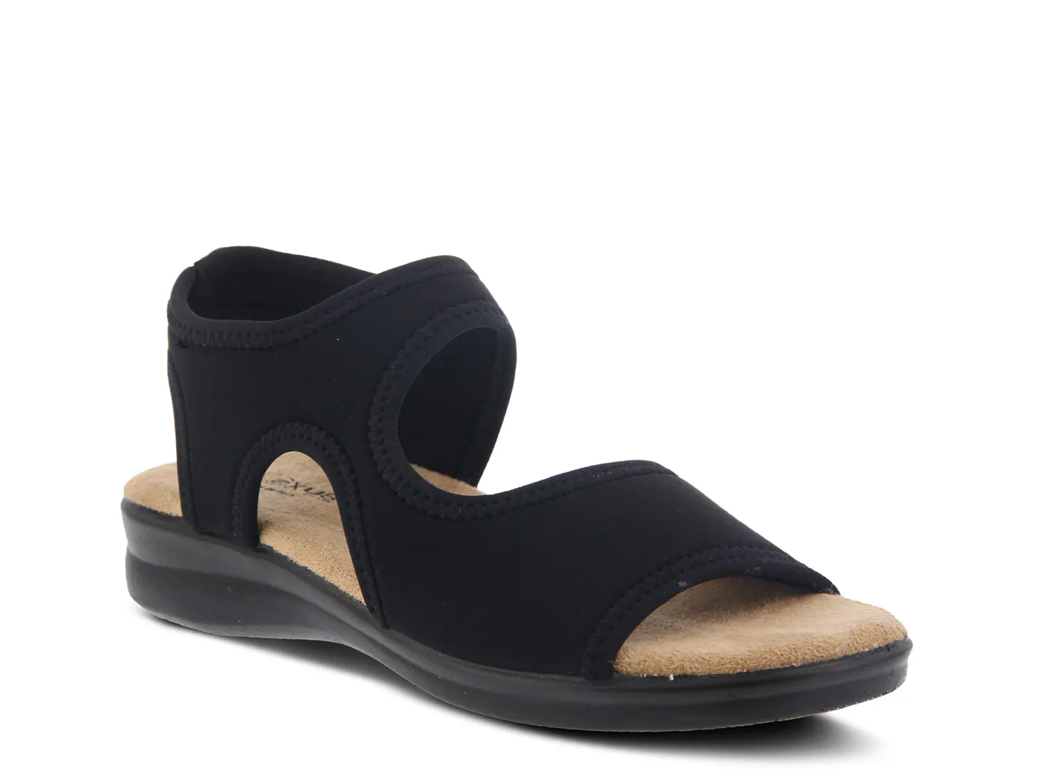 Сандалии Marya Wedge Sandal Flexus By Spring Step, черный