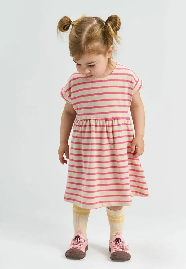 Трикотажное платье The New Siblings, Carmine Rose Striped