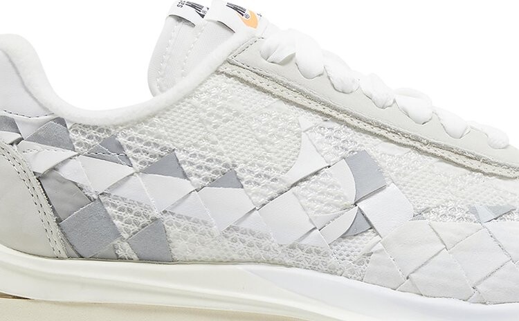 Кроссовки Jean Paul Gaultier x sacai x VaporWaffle Woven 'White', белый — фото 2