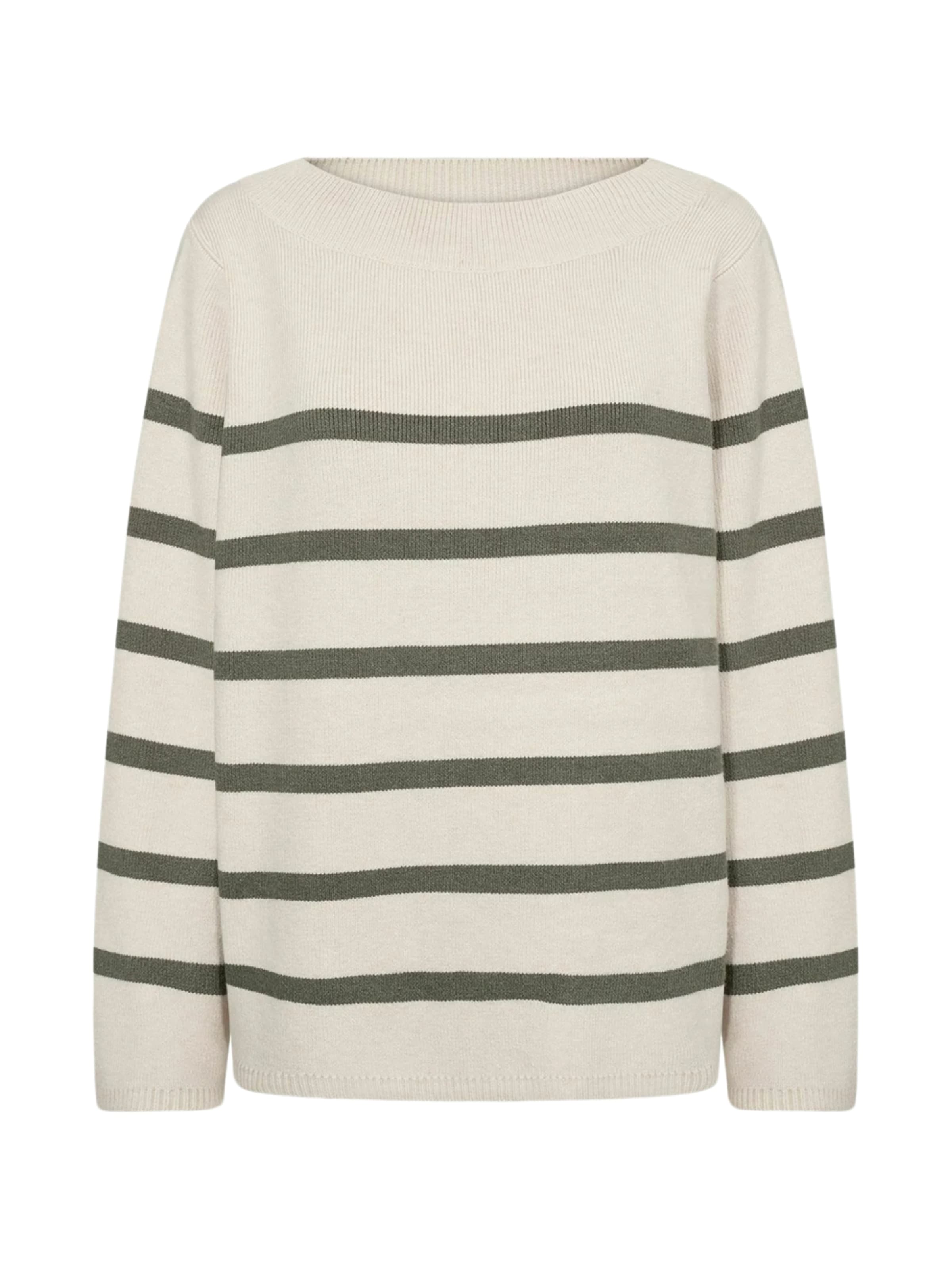 

Soyaconcept Свитер 'SC-KANITA STRIPE 21' в белом цвете