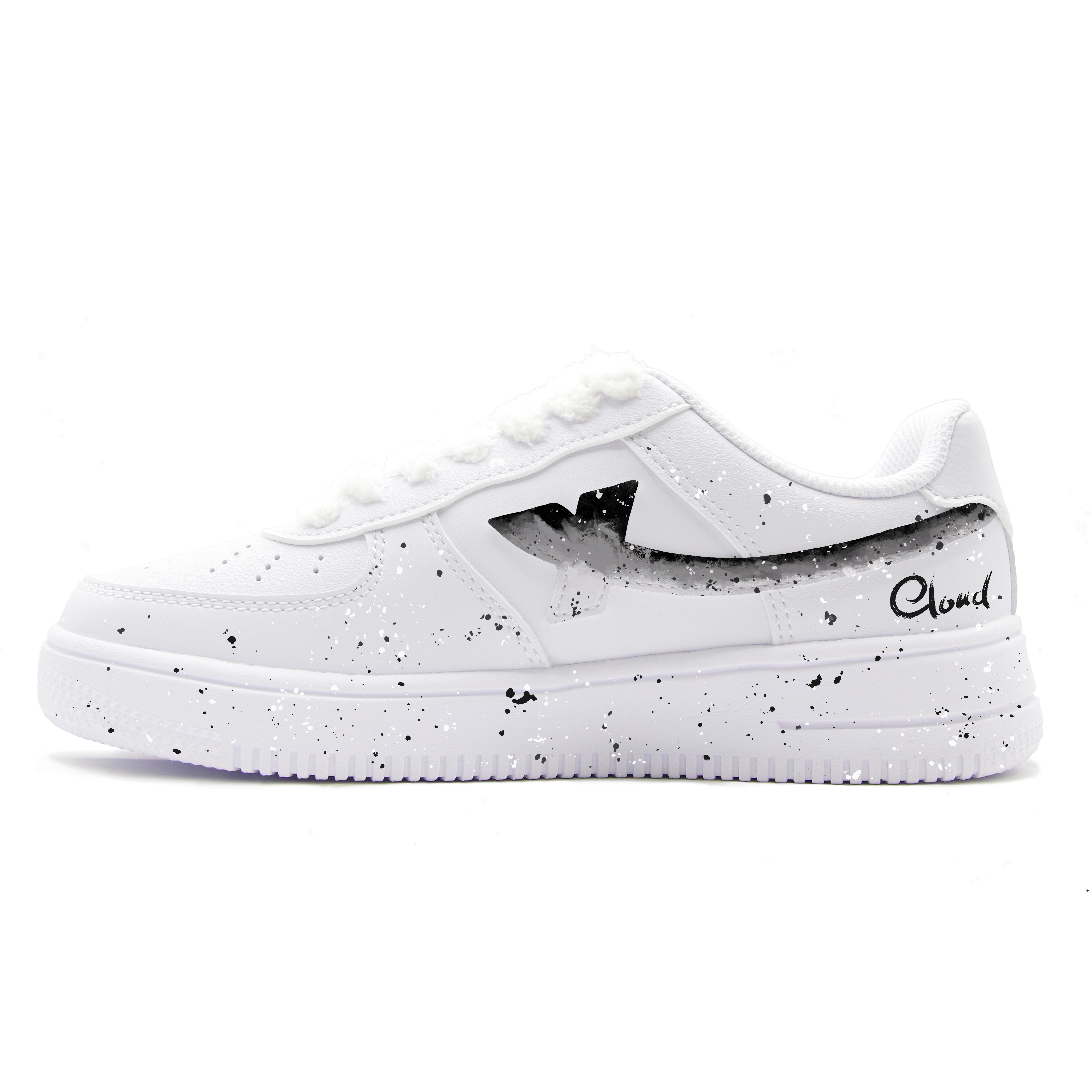 

XTEP Легкие низкие кроссовки для скейтбординга Air Force One Cushioning, мужские, черные